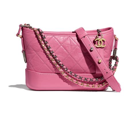 sac chanel fushia|chanel gabrielle purse bag.